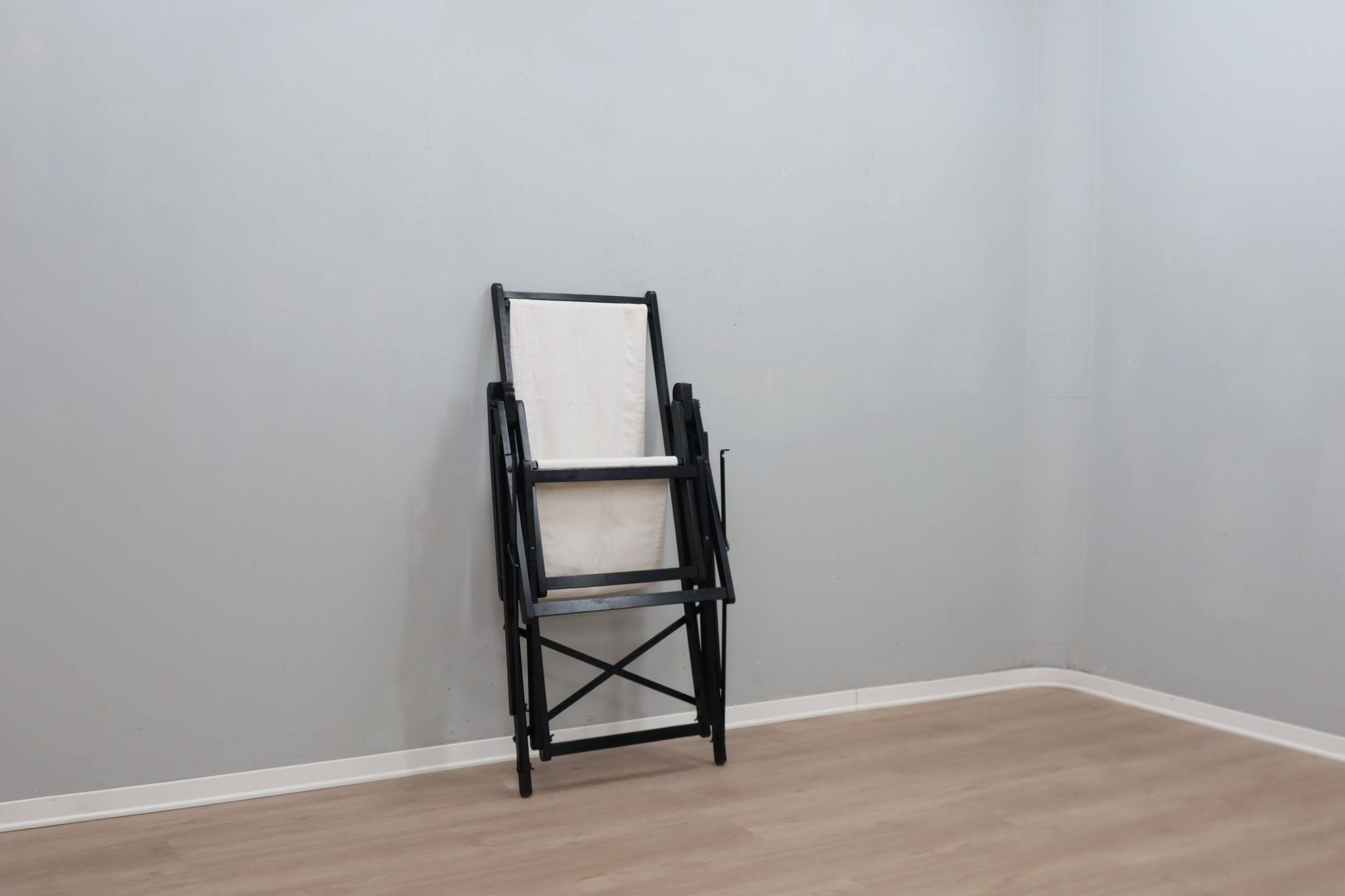 Vintage Italian design folding deck chair 1970s