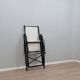 Vintage Italian design folding deck chair 1970s