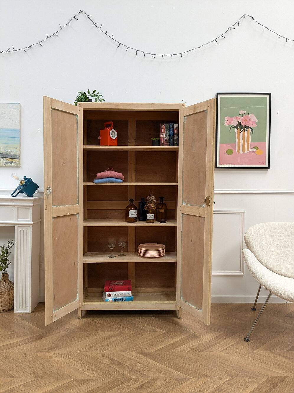 Vintage Parisian wardrobe