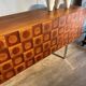 TEAK MARQUETRY ENFILADE 1960s