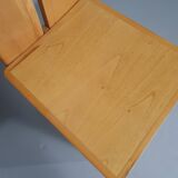 Mycene chair by Ferdinando Meccani for Meccani Arredamenti, 1978. Cherry chair. Dimensions 43.5 x 44