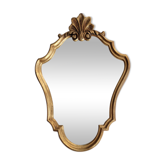 Miroir en bois coquille 48x68cm