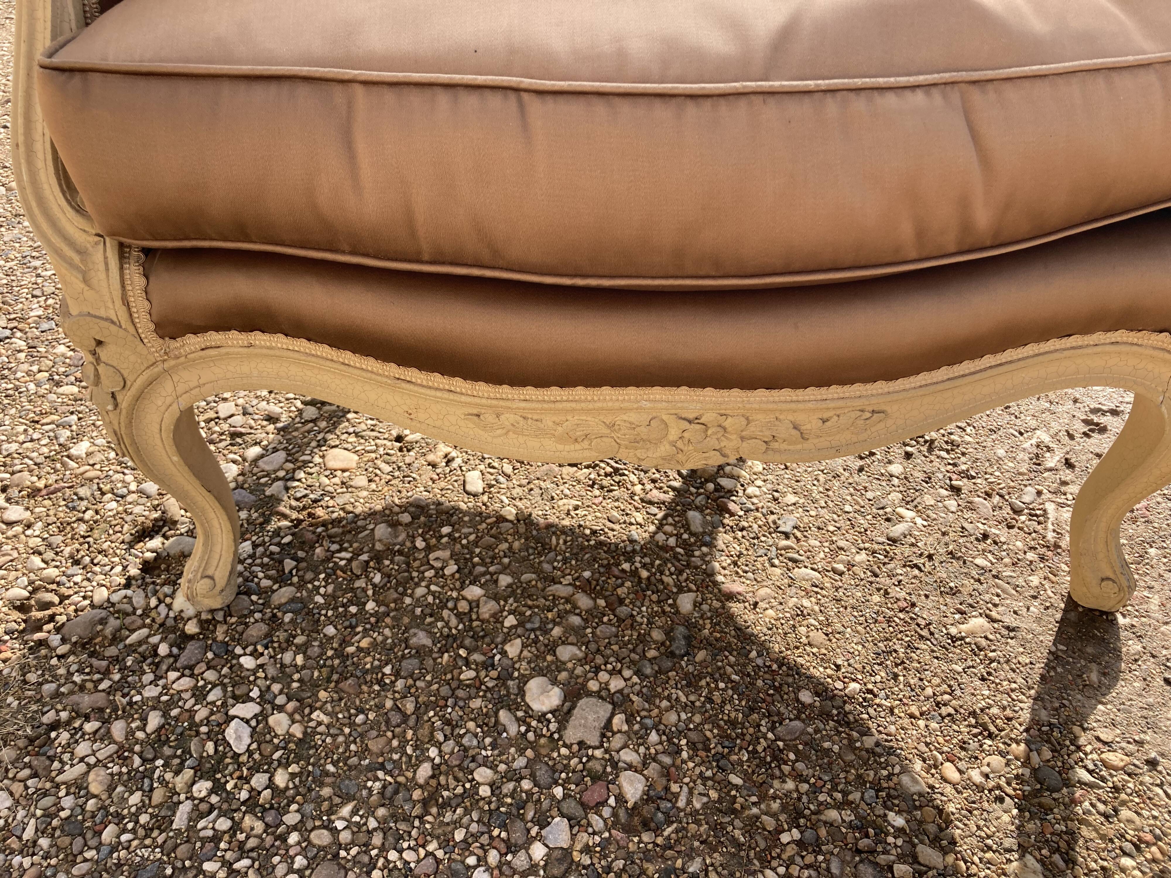 Pair of shepherdess armchairs