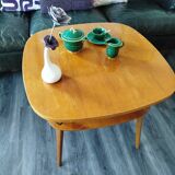 Mid-high / mid-low table - 60s pedestal table
