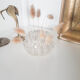 Vintage glass flower pick VMC Reims