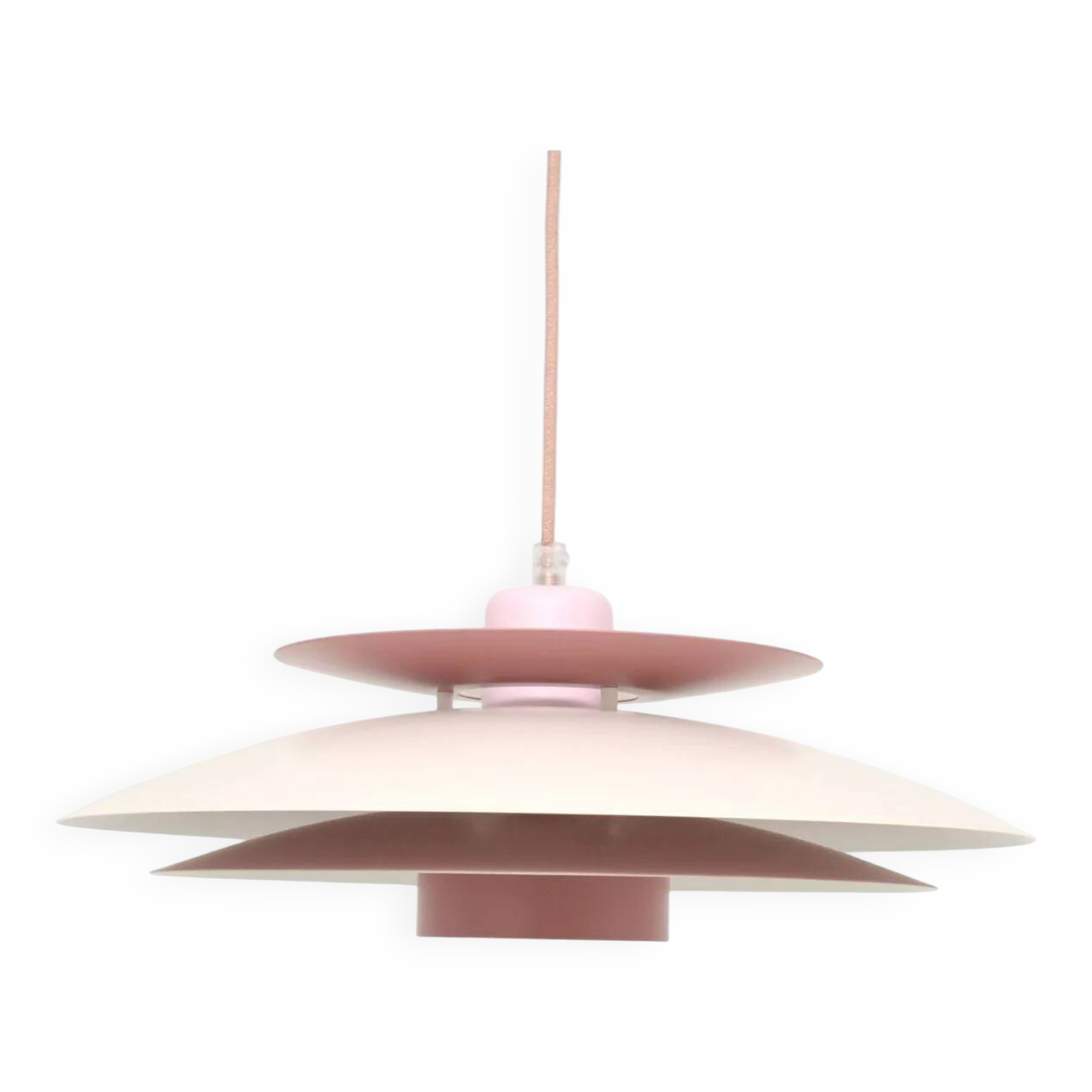 Lavender Horn vintage lamp, Denmark 1970s