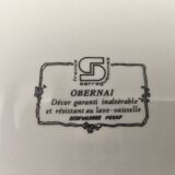 Large Sarreguemines Obernai model pie or cake dish
