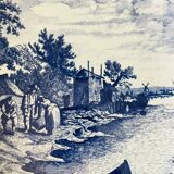 Decorative plate De Lente N°5 Delfts Brauw Holland