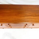 Vintage Teak Enfilade "Bow Front" – Greaves & Thomas – English Design