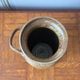 Speckled stoneware vase with double handles