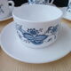 Set of 6 cups of tea or chocolate vintage in arcopal
