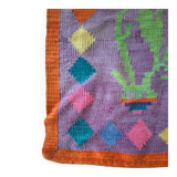 Vintage Woolen Hand Knotted Carpet Keli.