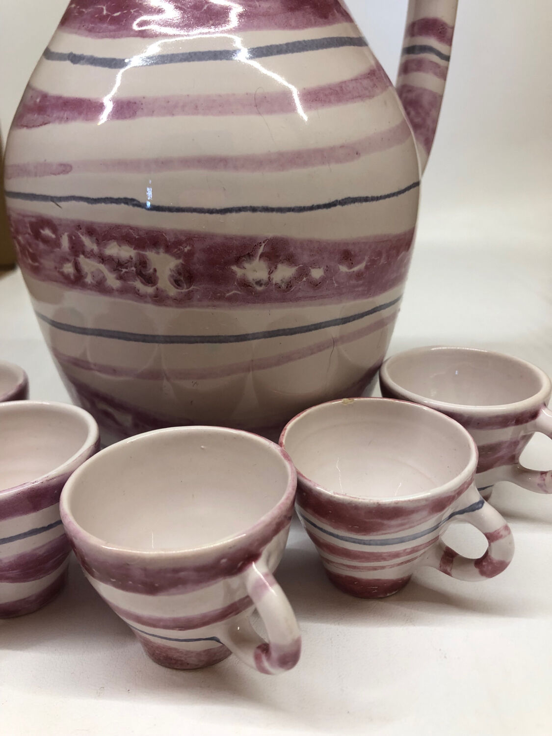 Ceramic tableware by Piccolo in Maredsous