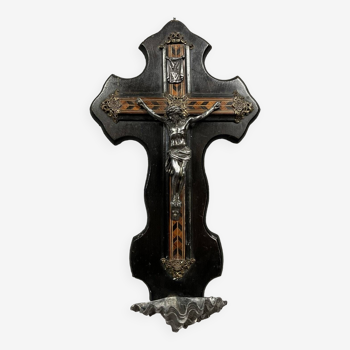 Crucifix Napoleon III period around 1850