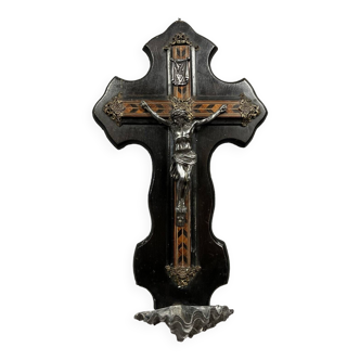 Crucifix Napoleon III period around 1850
