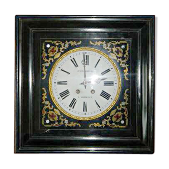 Pendule oeil de boeuf Napoléon III