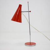 1960s Josef Hurka Red Desk Lamp, Czechoslovakia