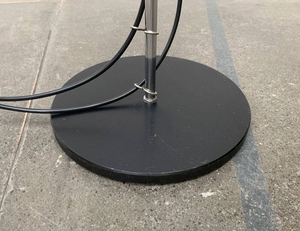 Mid-century minimalist floor lamp by Edi Franz for Swisslamps International.