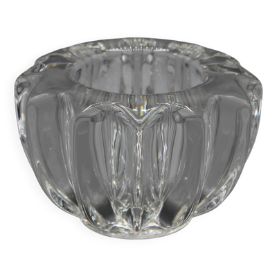 Petit vase en cristal signe pierre d'avesn art deco