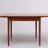 Teak extendable dining table 1960s