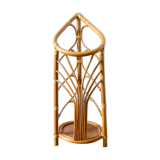 Rattan umbrella holder