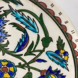 Plat Iznik en faïence
