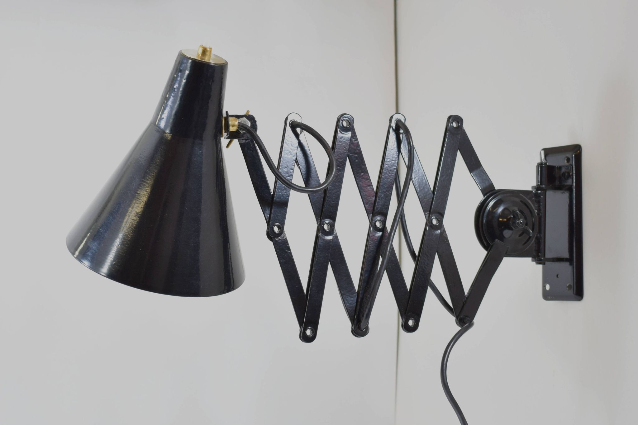 Lampe murale extensible vintage industriel