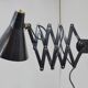 Vintage industrial extendable wall lamp