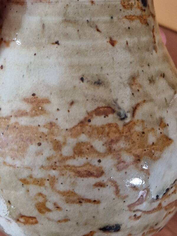 Eugène Lion (1867-1945), artist in Saint Amand en Puisaye - Stoneware vase