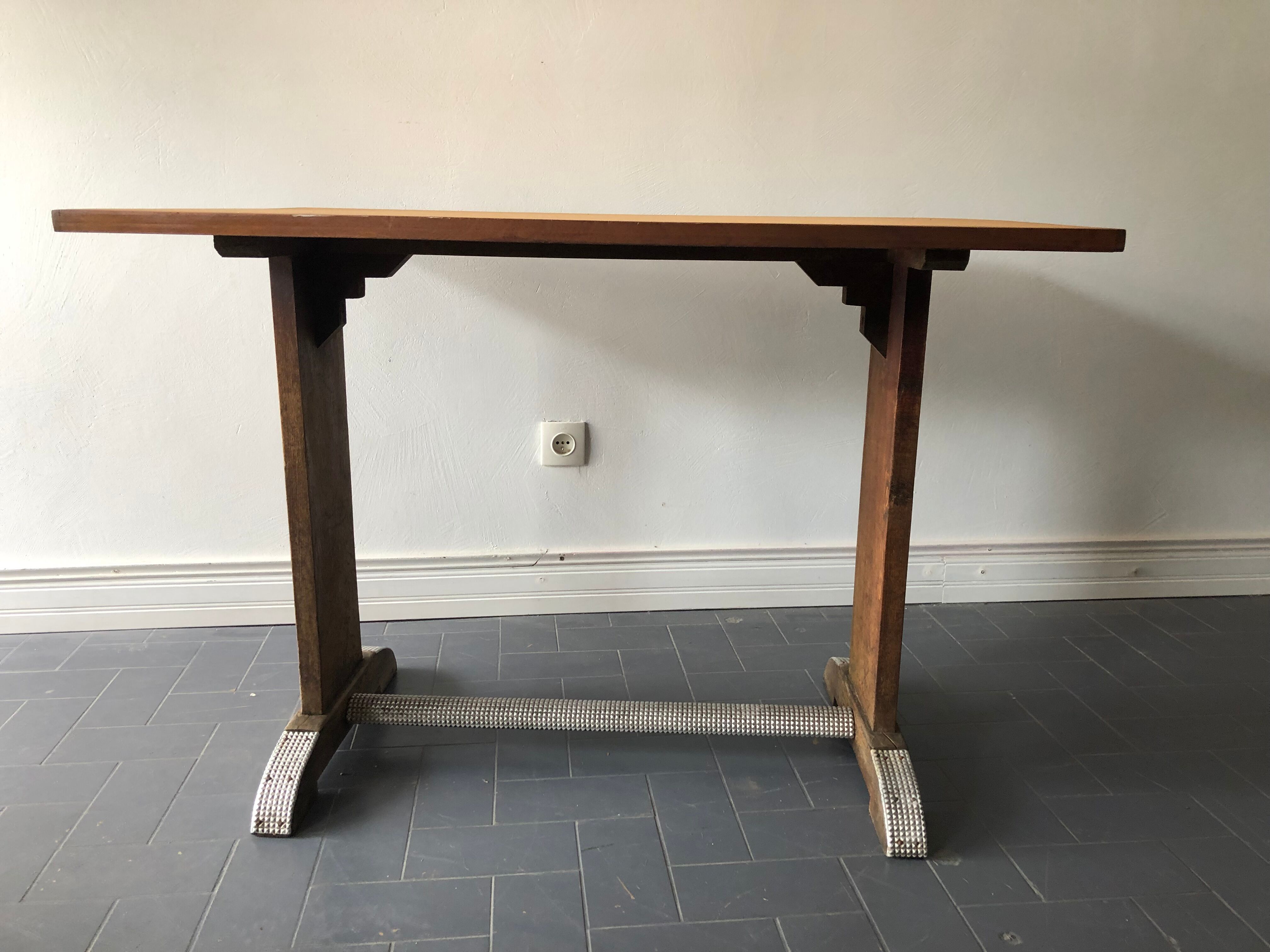 Vintage Parisian bistro table