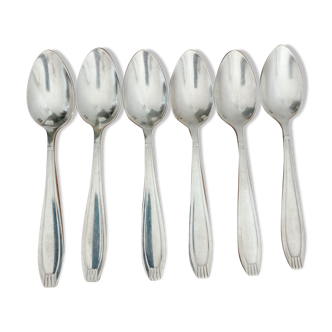 Silver metal spoon box