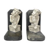 Pair of greenhouse book - Gothic theme gargoyle Middle Ages Chimera
