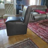 Leather armchair