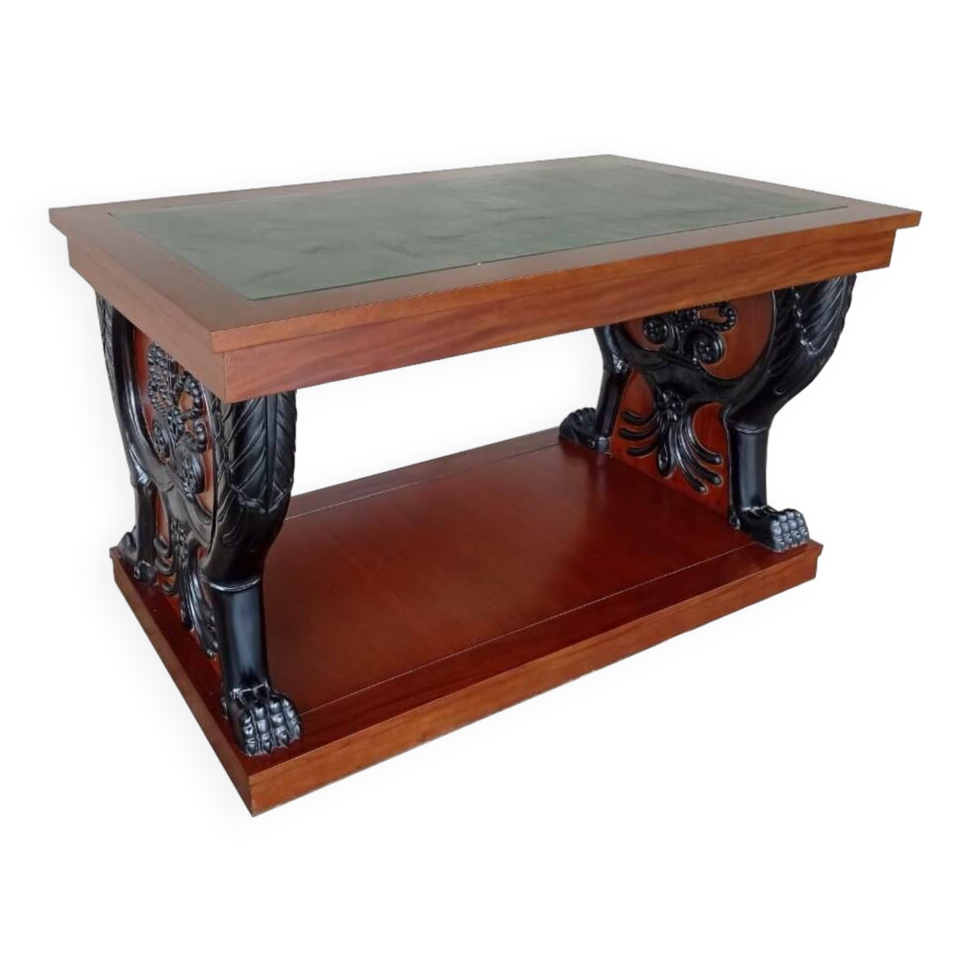 Replica of Napoleon's mahogany desk