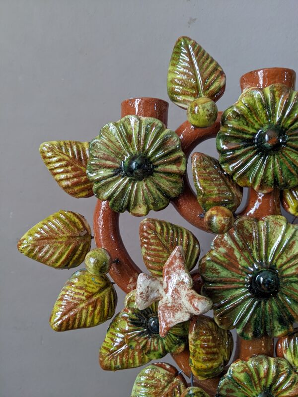 Chandelier artisanal arbre de vie Mexique