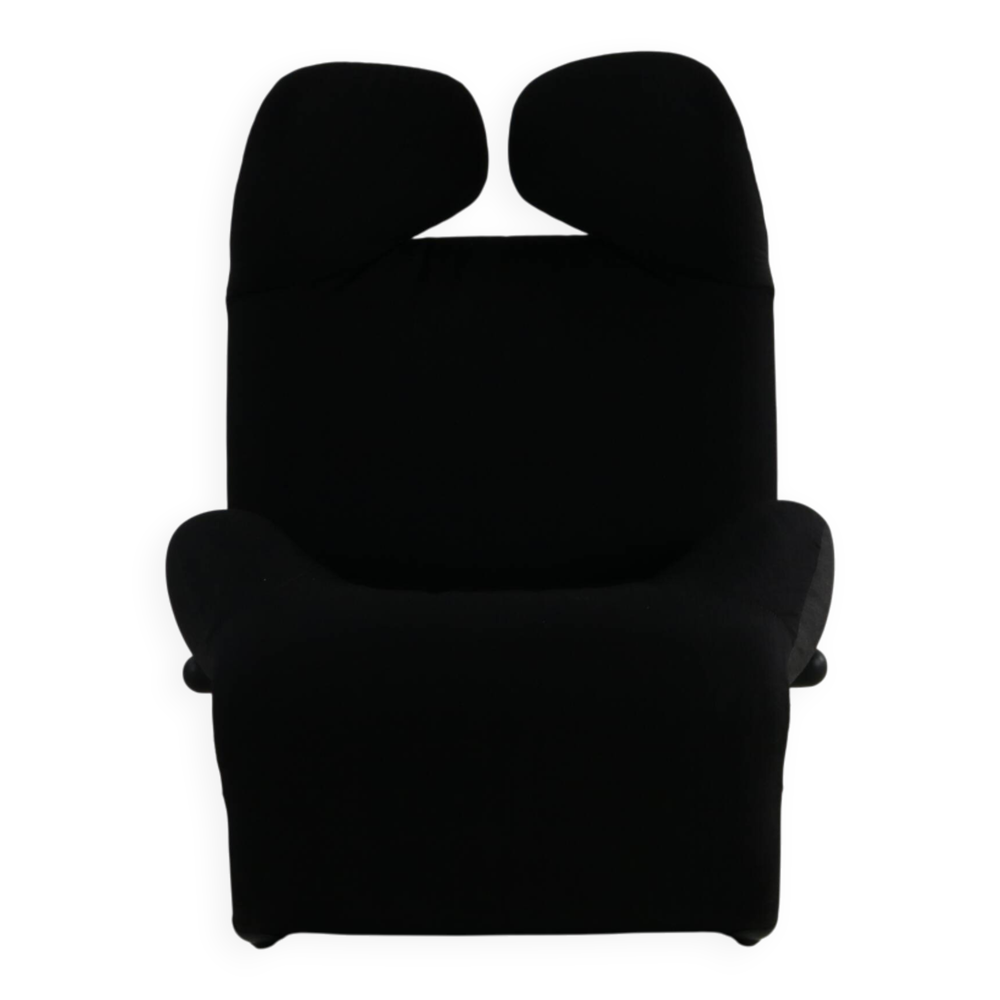 Eighties design easy chair / chaise-longue by Toshiyuki Kita for Cassina