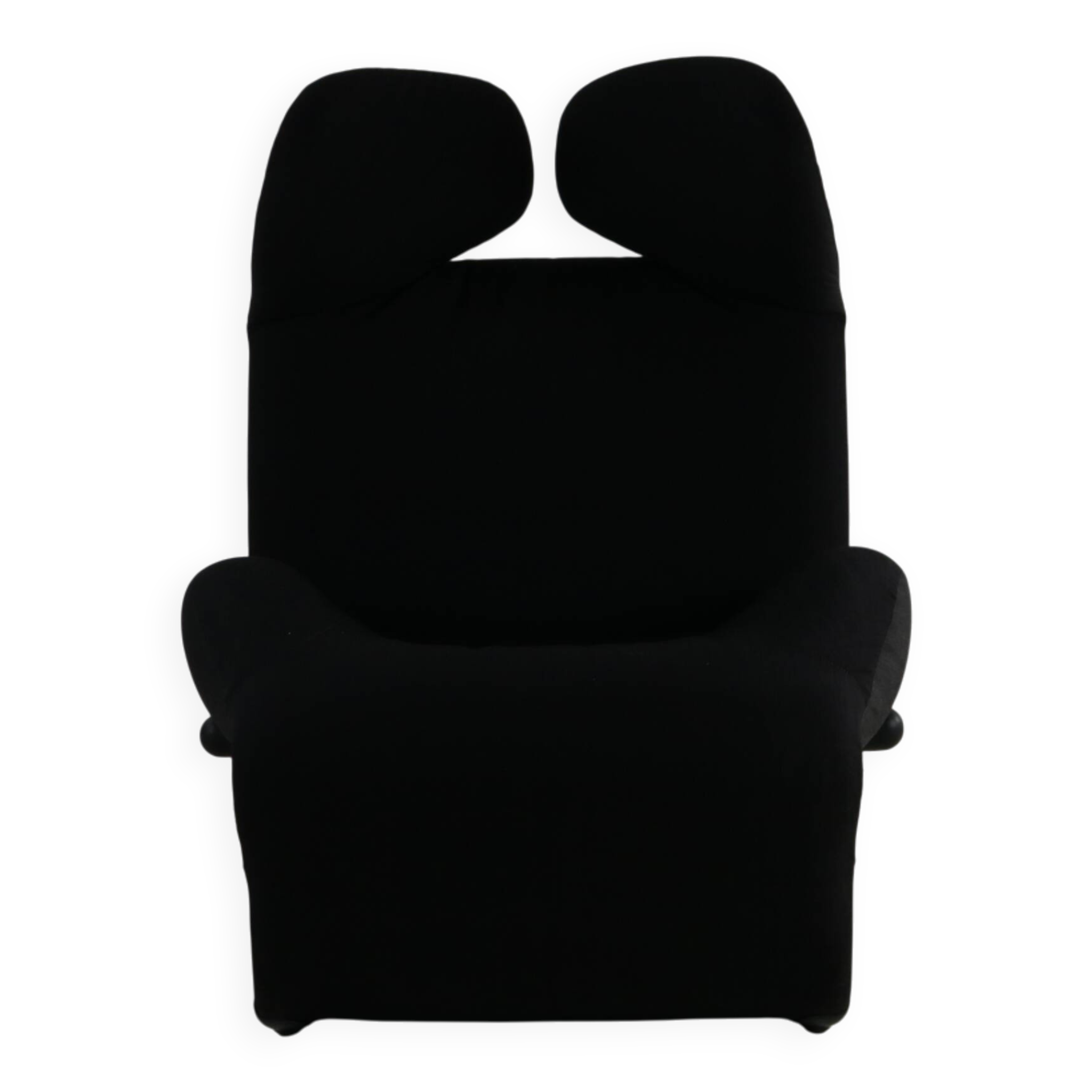 Eighties design easy chair / chaise-longue by Toshiyuki Kita for Cassina