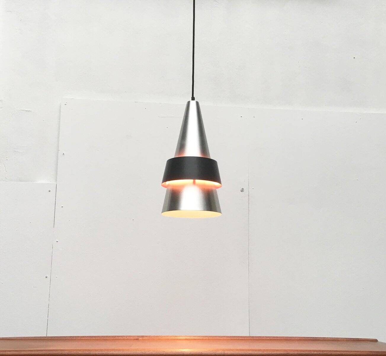 Mid-century Corona pendant lamp by Jo Hammerborg for Fog & Mørup, 1960s