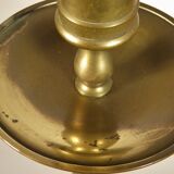 Brass "candle" lamp
