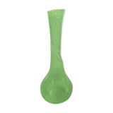 Former vase soliflore vintage bullé glass