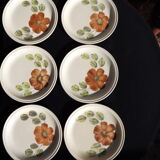 6 dessert plates