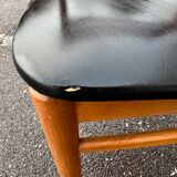 Set of 2 vintage Scandinavian Alma chairs