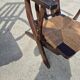 Set 4 vintage Triconfort France adjustible 1960s deckchair