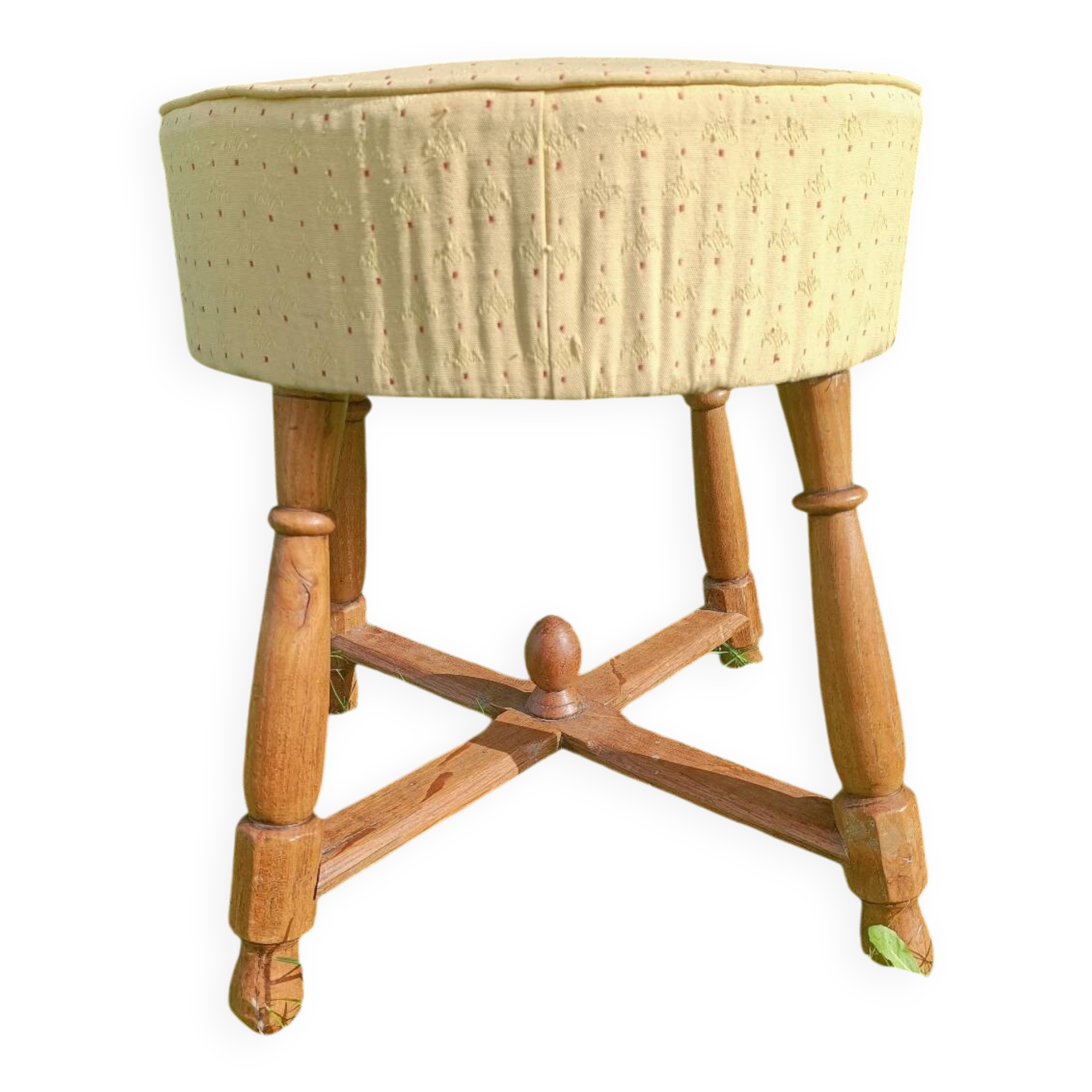 Retro Provençal stool