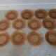 Twelve amber sunflower plates Vereco