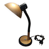 Black gold metal flexo aluminor desk lamp