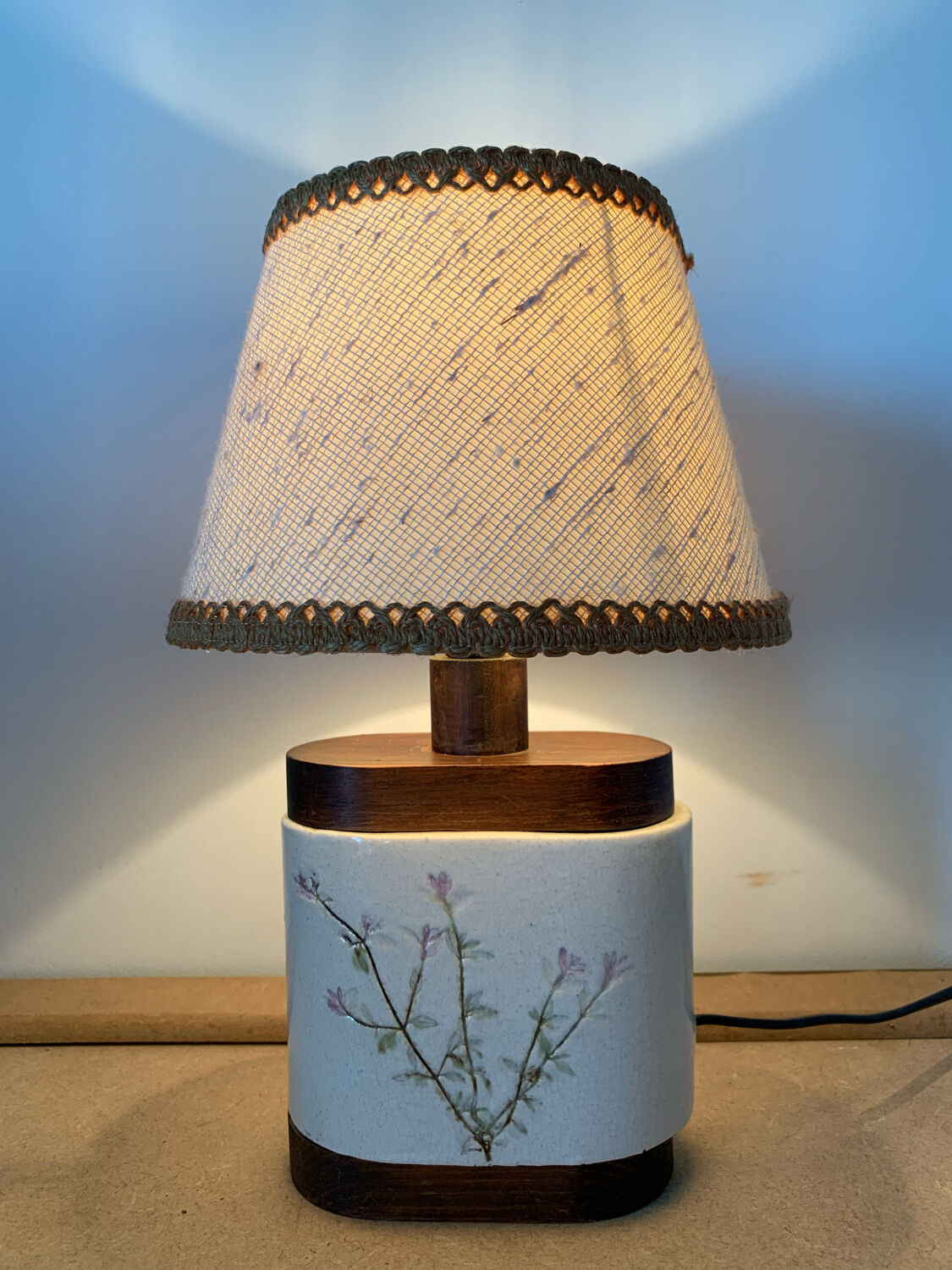Old Raymonde Leduc lamp