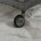 Space Age chrome and smoked glass serving trolley