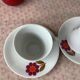 3 Seltmann Weiden K. Bavaria cups - seventies floral decor