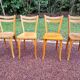 Set of 4 Baumann bistro chairs no. 56